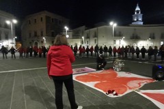 Ad Andria flash mob degli studenti contro la violenza di genere