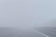 Il buongiorno ad Andria è con la nebbia