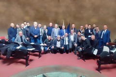 Anche dalla Questura di Andria a Grottaglie per manifestare a favore dei due poliziotti indagati