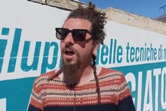 A Trani un murale del Geniale artista andriese