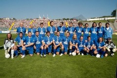 La Nazionale Italiana Cantanti in campo ad Andria il 20 giugno