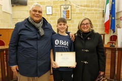 Tennis: un premio meritatissimo al giovanissimo campione Pietro Vernò