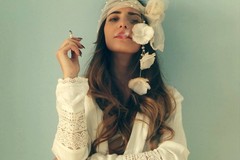La fashion designer andriese Vanessa Sellitri sul podio di "Le prince d'or 2017" a Parigi