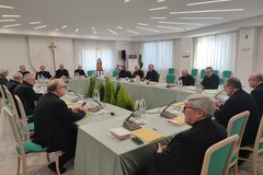Prima uscita di Mons. Domenico Basile all'assemblea ordinaria dei Vescovi pugliesi