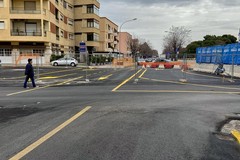 Viale Gramsci senza più lo storico passaggio a livello