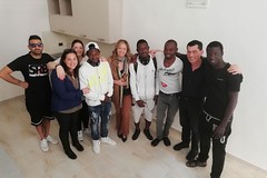 Don Geremia Acri e i giovani della Casa Accoglienza S. Maria Goretti aprono il 3° Happening del Volontariato