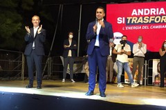 Il Ministro Luigi Di Maio chiude ad Andria il tour elettorale in Puglia
