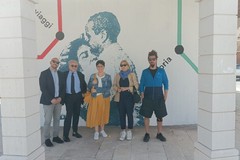 Murales raffiguranti il commercio, all'opera l'artista andriese Daniele Geniale