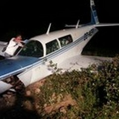 Aereo fuori pista nei pressi di Castel del Monte: due feriti gravi