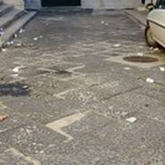Piazza Toniolo al termine di una "normale " serata di inciviltà