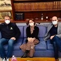 Il Sindaco Bruno incontra il collega di Corato con il Presidente del parco dell'alta Murgia