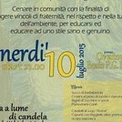 “Cena sotto le stelle”: tra sapori di legalità e onestà