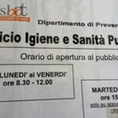 Ufficio Igiene, la ASL riceve dal comune gli spazi di via Gabelli