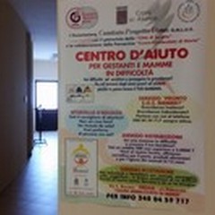 Sostegno alla maternità: primo appuntamento il 1 ottobre ad Andria