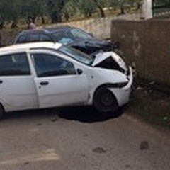 Scontro frontale sulla SP 43 nei pressi del SS Salvatore: due feriti