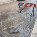 Maltempo, tra allagamenti e voragini ancora problemi in città