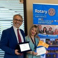 Alla Preside Lilla Bruno il premio "Rotariano dell'anno 2020/21 "