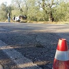 Scontro frontale sulla "Andria-Bisceglie ": 2 feriti