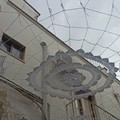 Iniziata l'installazione all'uncinetto in via Spagnoletti