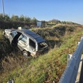 Incidente sulla sp2 ad Andria: auto fuori strada