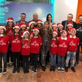 Il piccolo coro "Note Lilla " di Andria si esibisce in tv