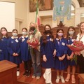 Gli alunni della scuola "Verdi " a Palazzo di Città per il progetto "We Are-We Care "