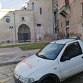 Intervento di ripulitura per piazza La Corte da parte della Sangalli