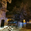 Crollo di via Pisani: divieti alla circolazione per la rimozione delle macerie