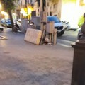 Ed al tramonto ecco spuntare in via Annunziata un bel letto con branda