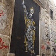 San Riccardo, Daniele Geniale dedica un murale al Santo patrono
