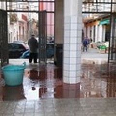 Pericolo al "mercato nuovo " di via Gammarrota