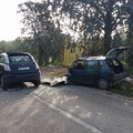 Scontro frontale sulla "Andria-Bisceglie ": due feriti
