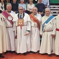 Tanta la partecipazione delle associazioni religiose di Andria che si sono strette al neo vescovo, Don Mimmo Basile