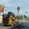 Lavori di bitumazione su via Barletta: si procede su un'unica corsia