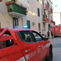 Piovono calcinacci da due balconi di via Bruno Buozzi: intervento dei Vigili del Fuoco