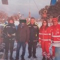 Freddo e neve: coperte, viveri e solidarietà ad una persona soccorsa in campagna