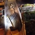 Rimosso in una sola notte il ponte ferroviario di via Bisceglie. Le FOTO ed i VIDEO