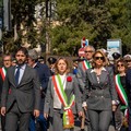 Al Monumento ai Caduti la cerimonia per l'80° Anniversario della Festa di Liberazione