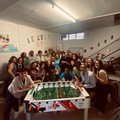 Un tanto atteso calcio balilla giunge finalmente all'associazione  "Camminare Insieme "