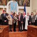 Accolto a Palazzo di Città il Sindaco di Cambridge