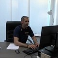 Il nuovo Dirigente delle Volanti, dott. Carelli si presenta ai suoi uomini