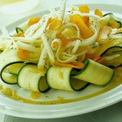 Carpaccio di zucchine e sedano