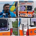 Ambulanza della Misericordia coinvolta in un incidente sulla A14
