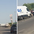 Andria, incidente sulla tangenziale: scontro tra due furgoni, due feriti non gravi