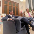 Antonio Decaro a Palazzo di Città, per incontrare il Sindaco Bruno e la civica amministrazione