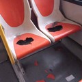 Autobus del servizio urbano di Andria devastati a Cerignola dai tifosi del Benevento