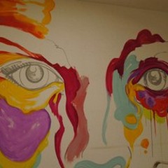 Alessandro Suzzi e il suo "walldesign " ospite ad Andria
