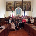 Erasmus Plus: a Palazzo San Francesco la delegazione straniera guidata dalla  "Verdi-Cafaro "
