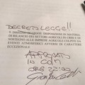 Xylella e gelate, c'è il decreto. Esultano i gilet arancioni