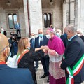 La sindaca Bruno e l'assessora Di Bari ad Avezzano per Mons. Massaro